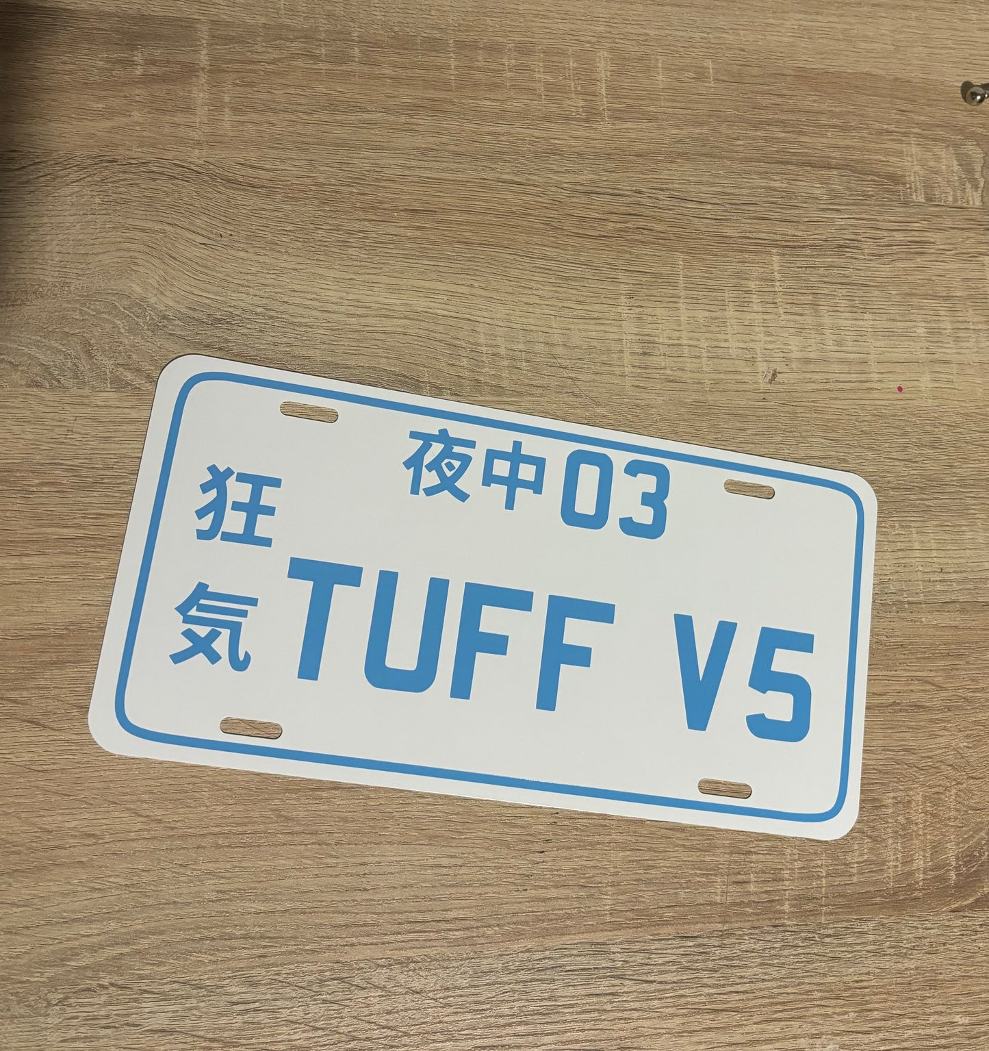 Custom Coloured Show Plates