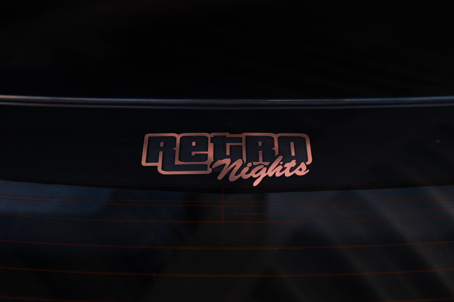 Retro Nights Sticker