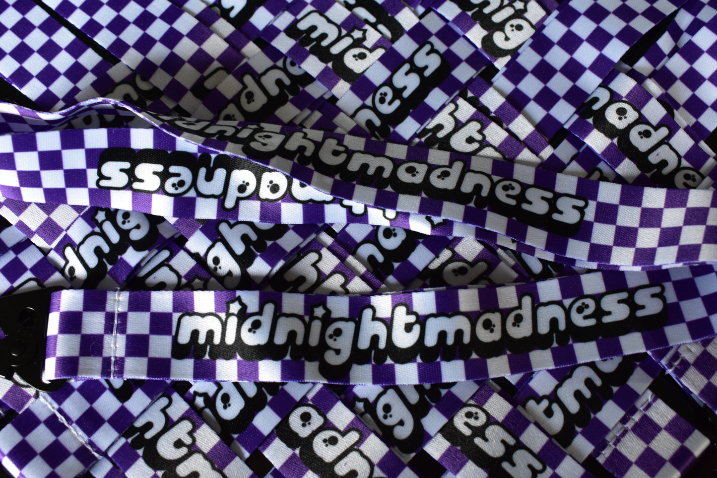 Mad Checkered Lanyard