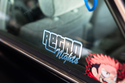 Retro Nights Sticker