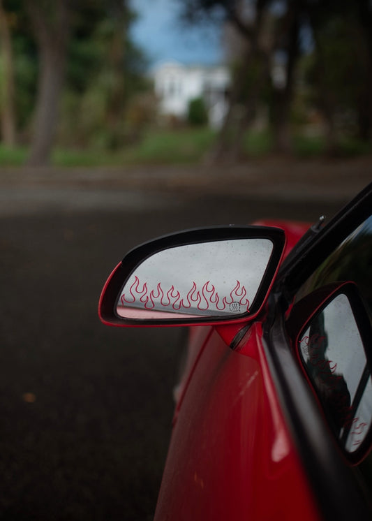 Side Mirror Flames