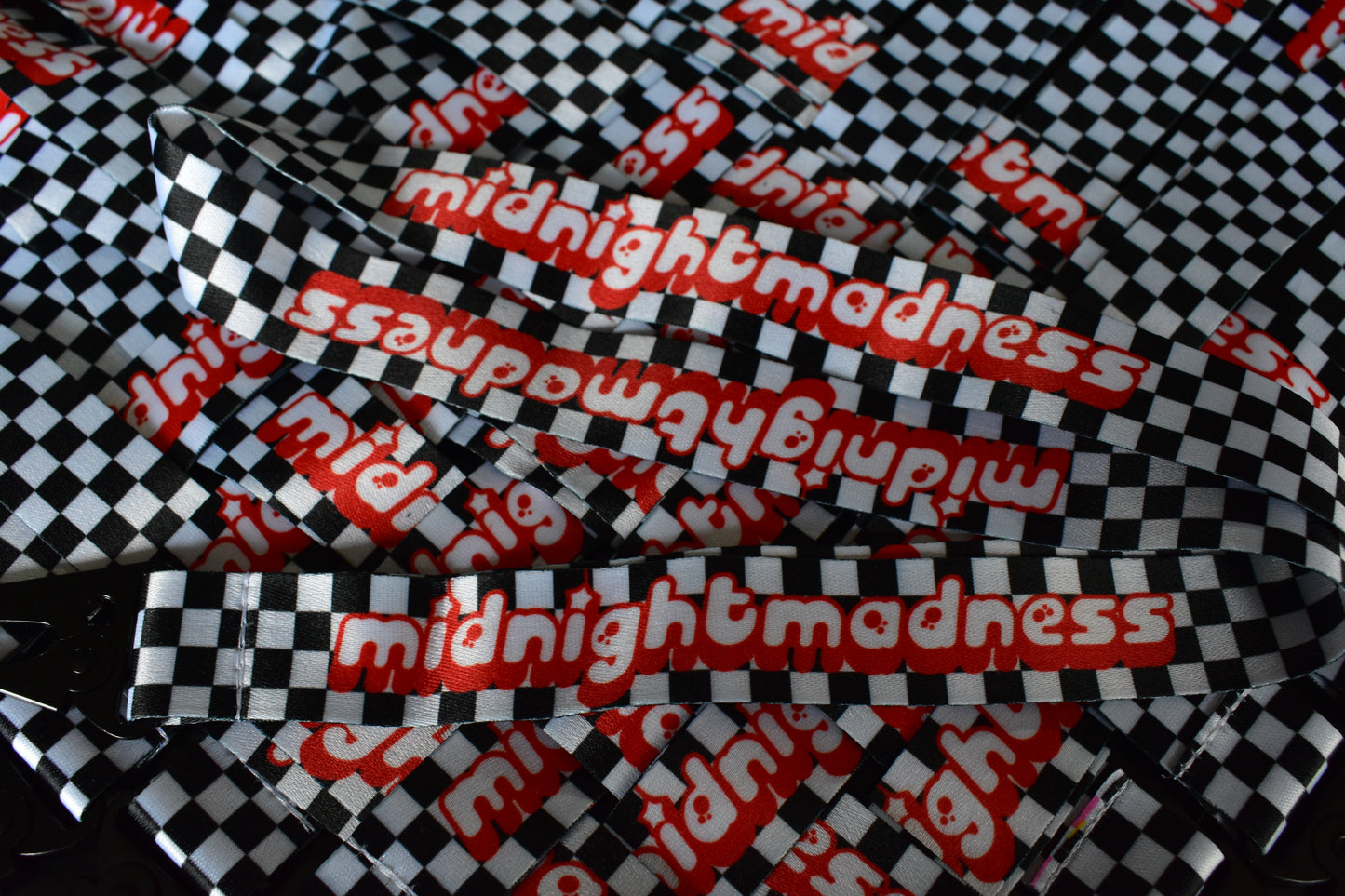 Mad Checkered Lanyard