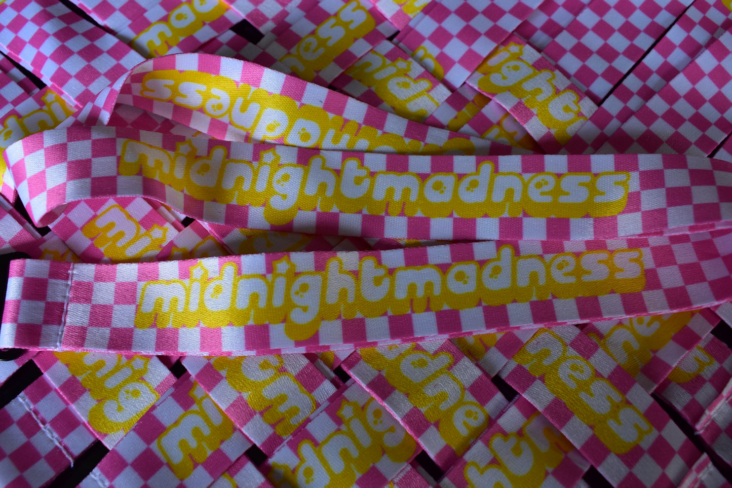 Mad Checkered Lanyard
