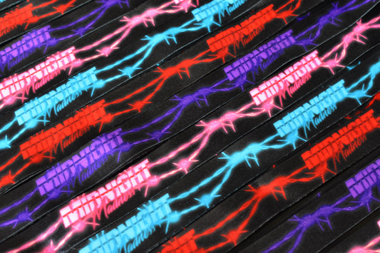 Midnight Neon Barb'd Lanyard