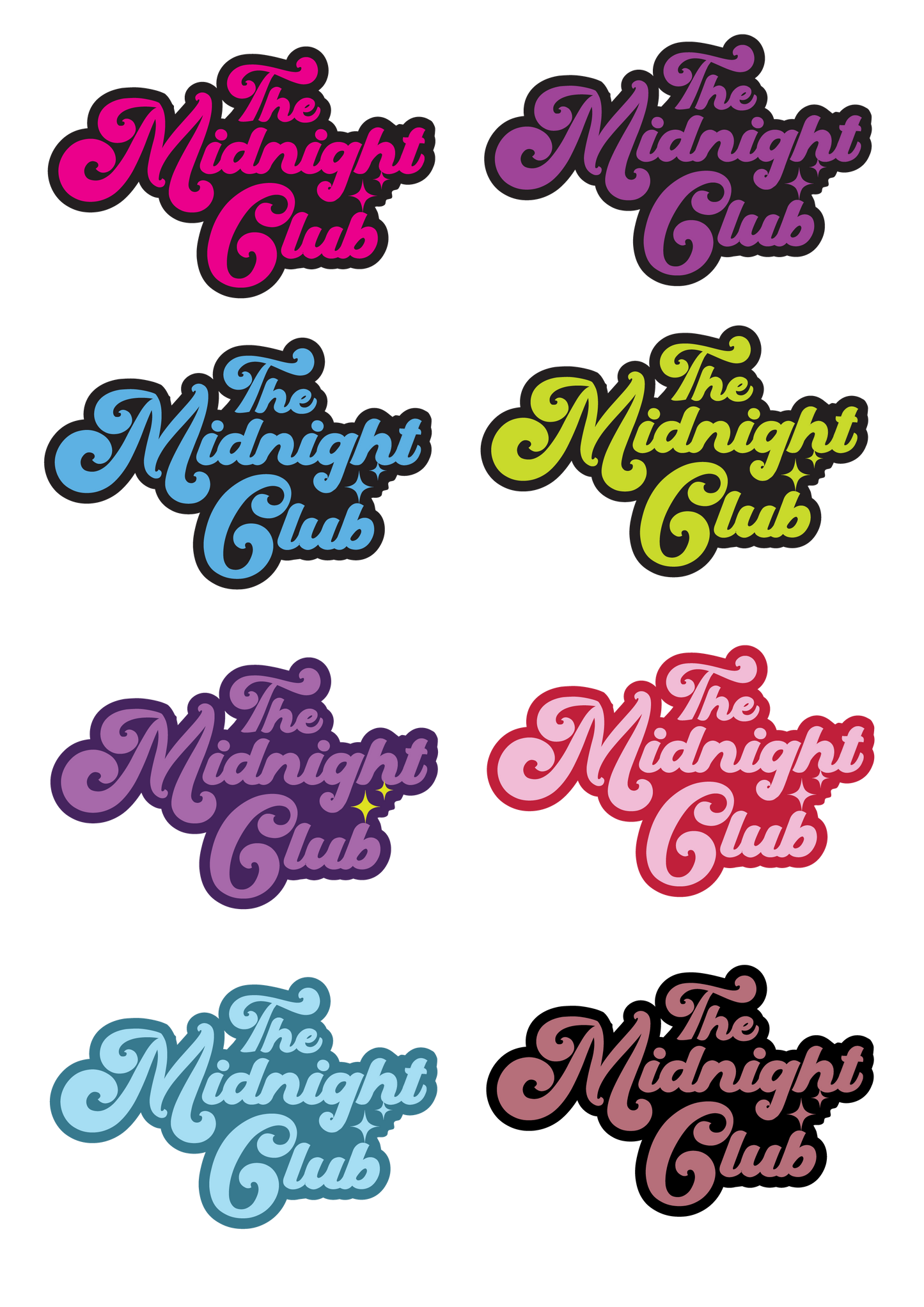 Midnight Club Sticker