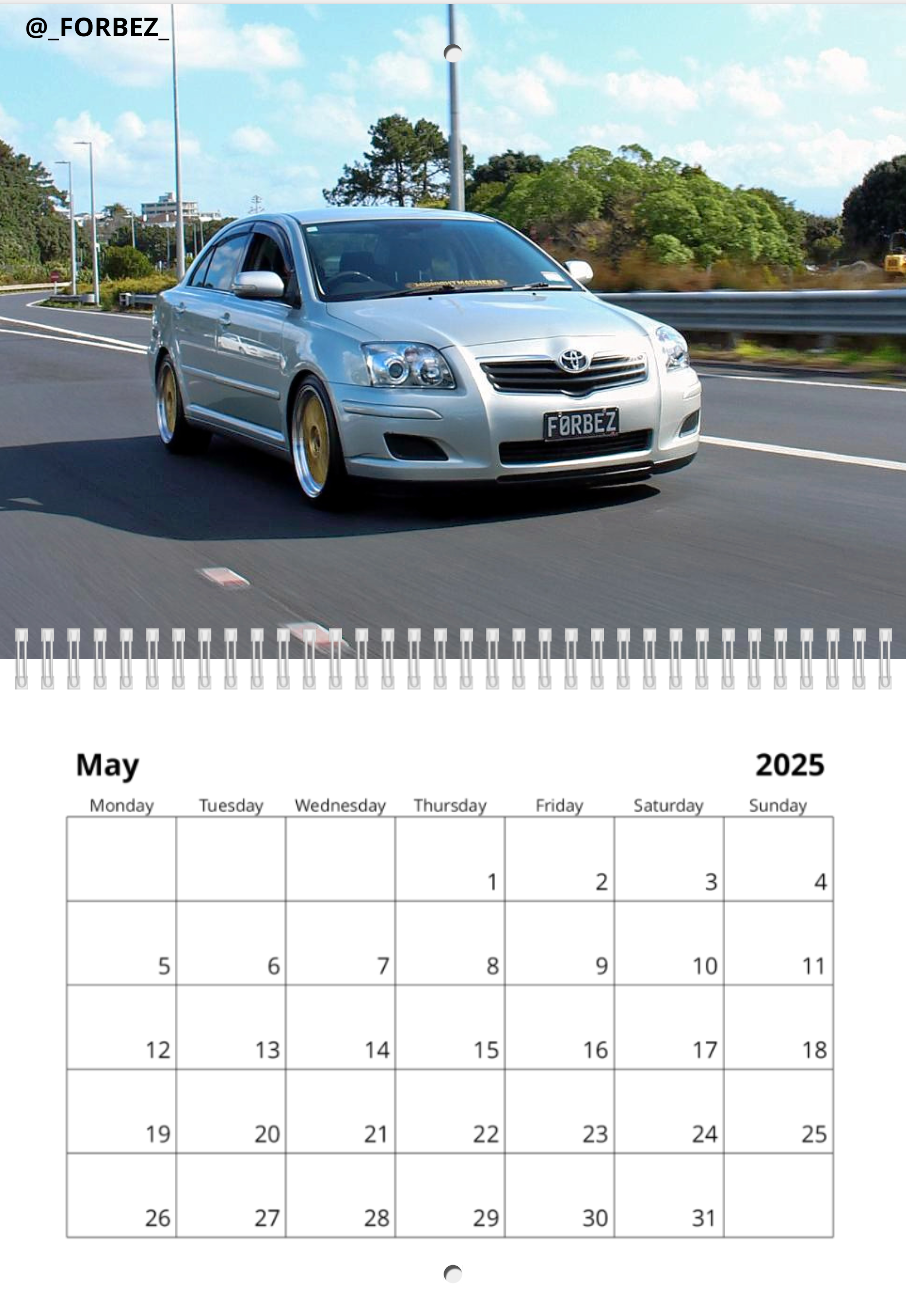 2025 Calendar 1